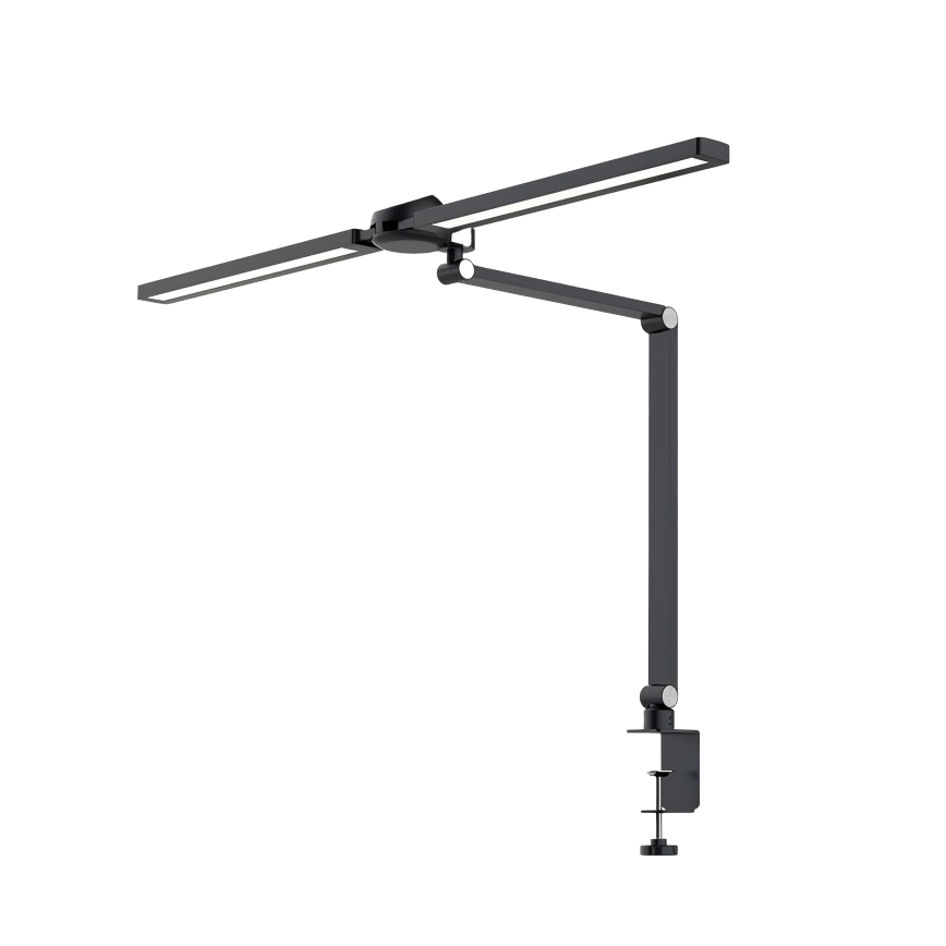 Brilagi - Candeeiro de mesa tátil e dimerizável LED RGBTW com clipe VARIO LED/18W/230V 3000-6500K CRI 96 preto