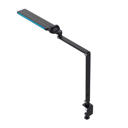 Brilagi - Candeeiro de mesa tátil e dimerizável LED RGBTW com clipe VARIO LED/18W/230V 3000-6500K CRI 96 preto