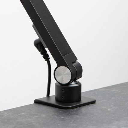 Brilagi - Candeeiro de mesa tátil e dimerizável LED RGBTW com clipe VARIO LED/18W/230V 3000-6500K CRI 96 preto