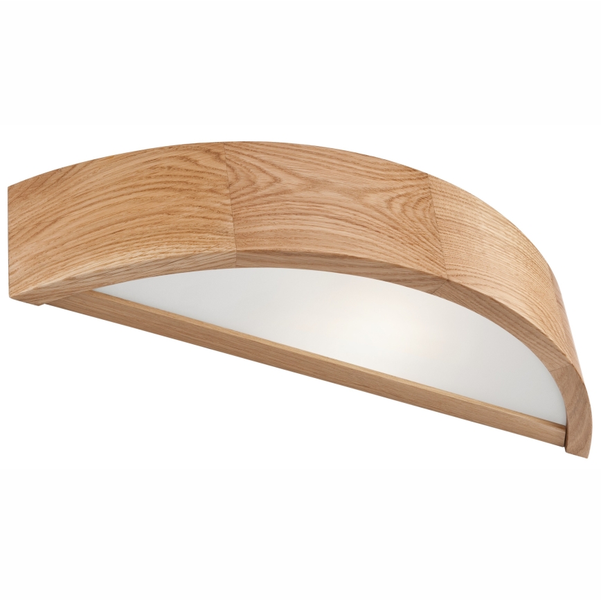 Brilagi - Aplique de parede LED RGBW regulável CARVALHO 1xE27/9W/230V 2700-6500K Wi-Fi carvalho