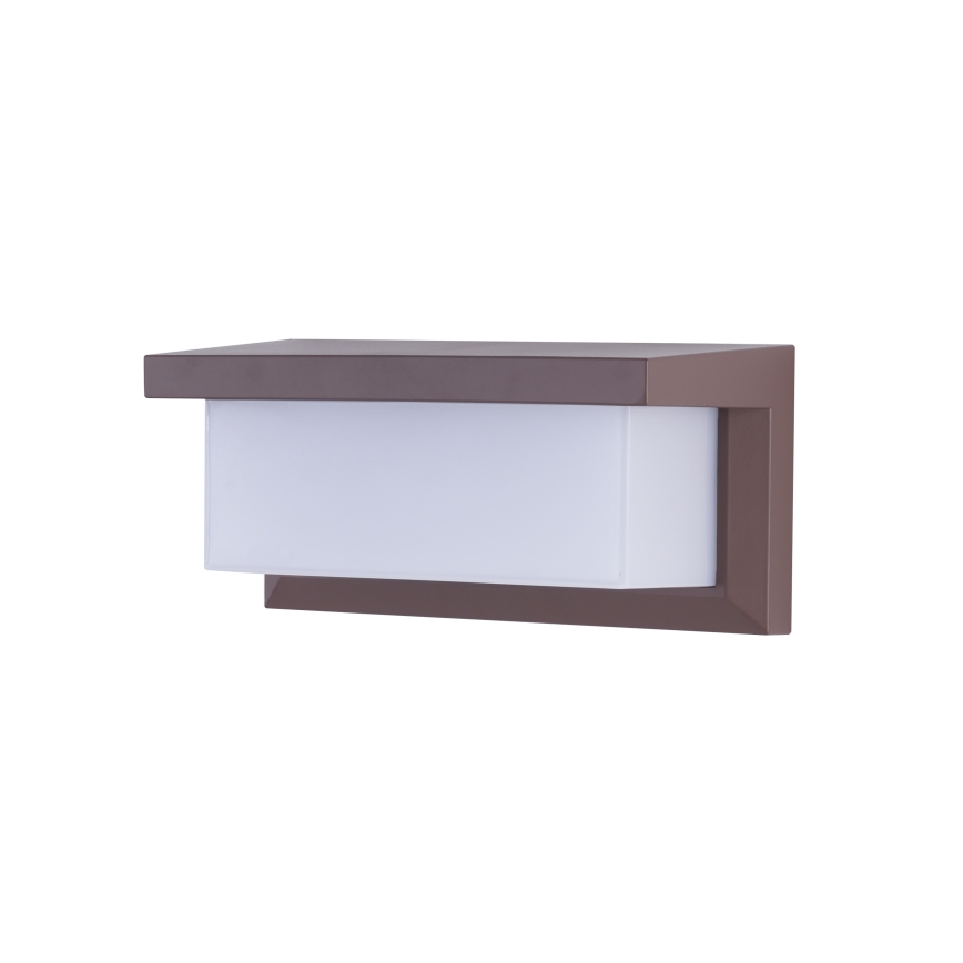 Brilagi - Aplique de parede LED RGBW dimerizável BRICKY 1xE27/9W/230V 2700-6500K IP54 castanho