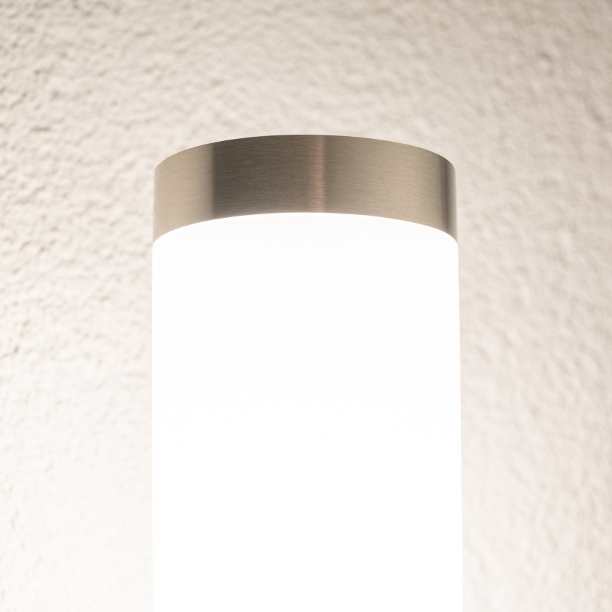 BRILAGI - LED RGBW Candeeiro de Parede Exterior Regulável ELIA 1xE27/6,5W/230V 2700-6500K IP44 Wi-Fi cromado mate
