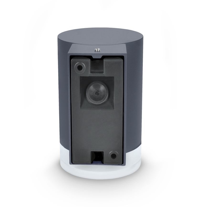 Brilagi - Candeeiro de parede exterior LED RGBW regulável MATERA 1xGU10/4,8W/230V 3000K IP54 antracite + controlo remoto