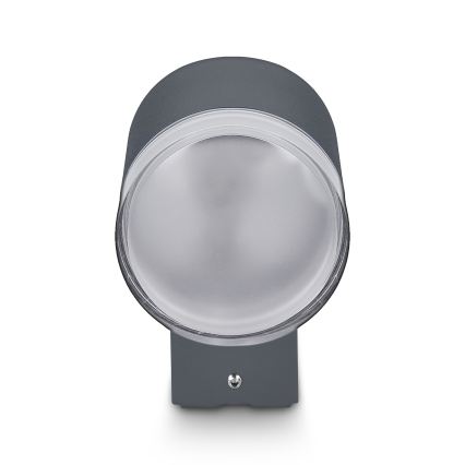 Brilagi - Candeeiro de parede exterior LED RGBW regulável MATERA 1xGU10/6W/230V 3000K IP54 antracite + controlo remoto
