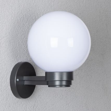 Brilagi - LED RGBW dimerizável aplique de parede exterior HARBOR 1xE27/9W/230V 2700-6500K IP33 antracite/branco