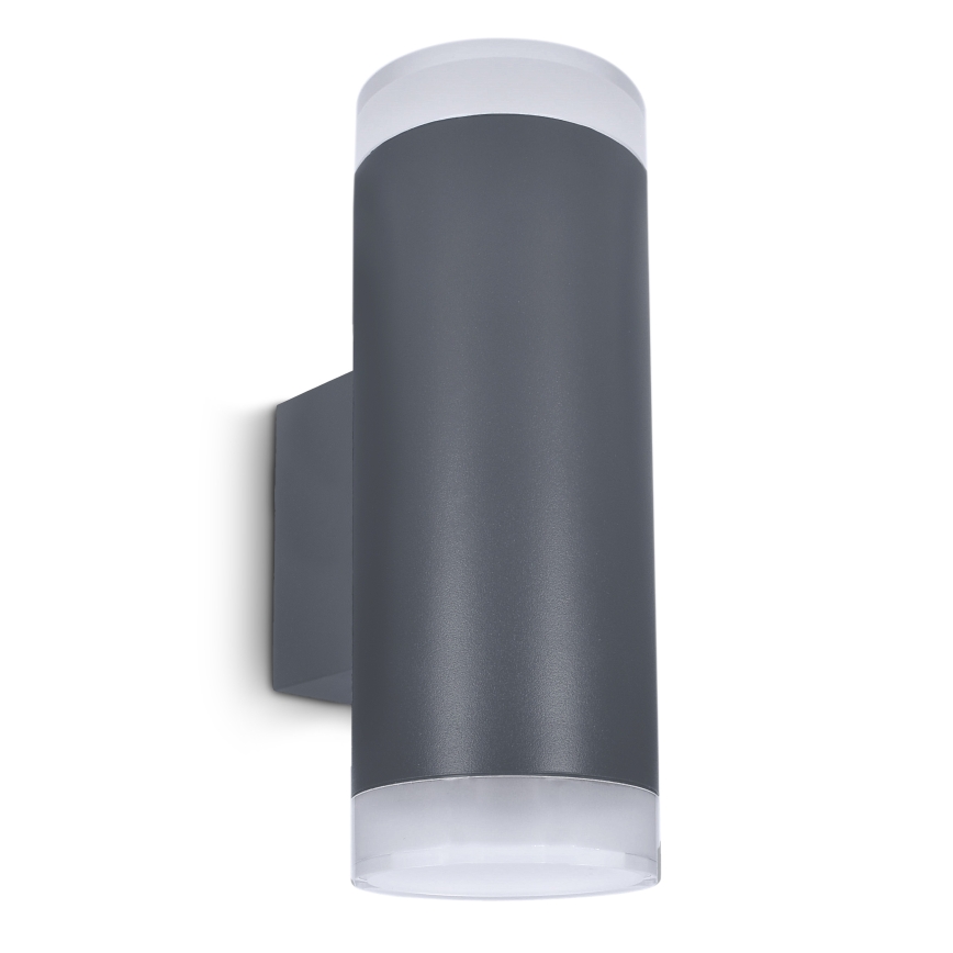 Brilagi - LED RGBW dimerizável aplique de parede para exterior MATERA 2xGU10/4,8W/230V 3000K IP54 antracite + controlo remoto