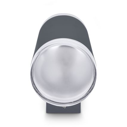 Brilagi - LED RGBW dimerizável aplique de parede para exterior MATERA 2xGU10/4,8W/230V 3000K IP54 antracite + controlo remoto