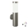 Brilagi - LED RGBW Candeeiro de Parede Exterior Regulável ELIA 1xE27/6,5W/230V 2700-6500K IP44 Wi-Fi cromado mate