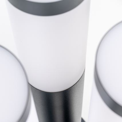BRILAGI - Candeeiro de exterior LED RGBW regulável ELIA 1xE27/6,5W/230V 2700-6500K IP44 Wi-Fi 50 cm antracite