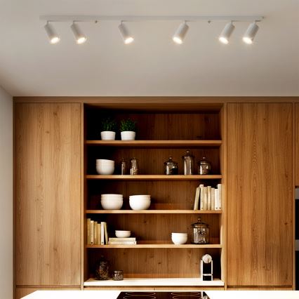 Brilagi - Spot LED RGBW regulável SELE MODERN 6xGU10/6,5W/230V 2700-6500K Wi-Fi branco