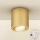 Brilagi - LED RGBW dimerizável luminária de embutir MIA 1xGU10/4,8W/230V 3000K 84x80 mm dourada + controlo remoto