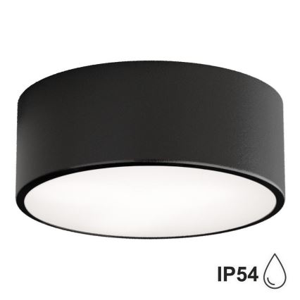 BRILAGI - Luminária de teto para casa de banho LED RGBW regulável CLARE 1xE27/12W/230V 2700-6500K Ø 20 cm IP54 preta