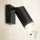 Brilagi - LED RGBW dimerizável, spot de parede orientável SELE 1xGU10/4,8W/230V 3000K preto/dourado + controlo remoto