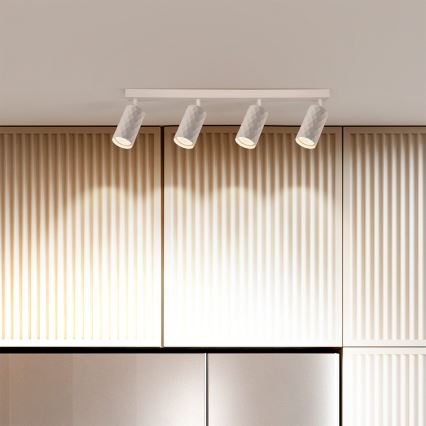 Brilagi - Candeeiro de focos LED RGBW dimerizável SELE DIAMANT 4xGU10/6,5W/230V 2700-6500K Wi-Fi branco