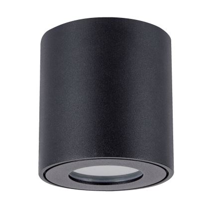 Brilagi - Luminária LED RGBW dimerizável para casa de banho MIA 1xGU10/4,8W/230V 3000K 84x80 mm preta IP54 + comando remoto