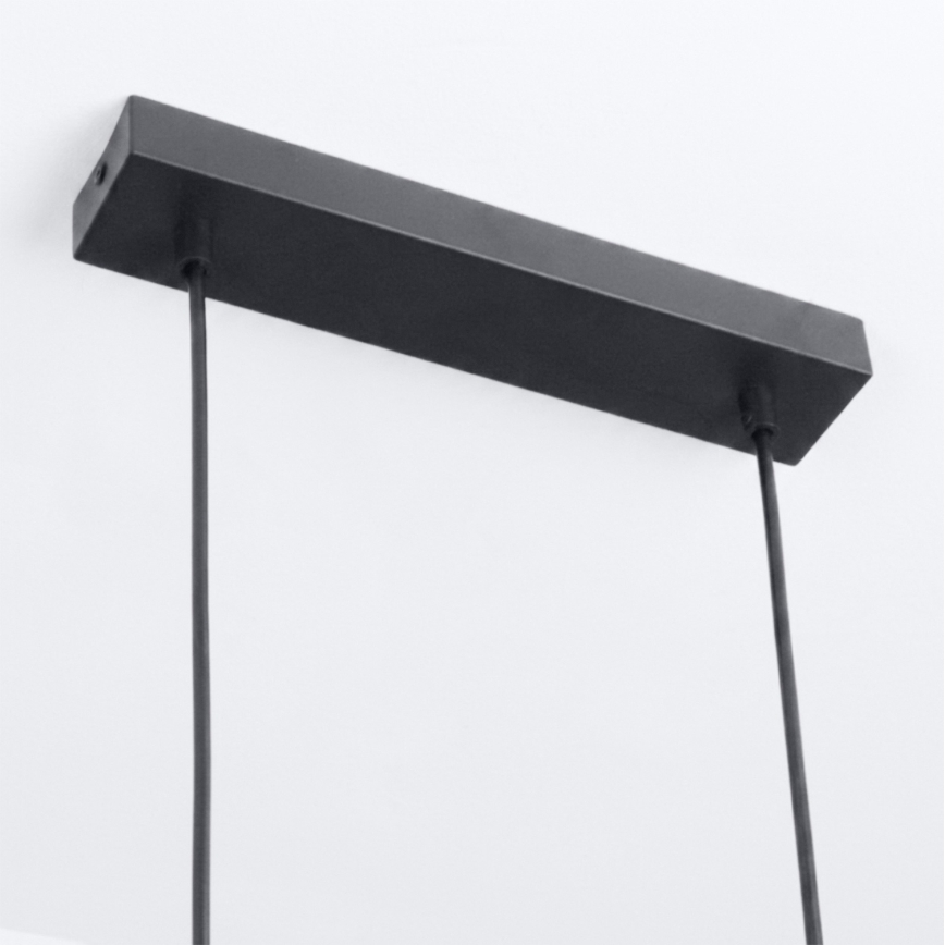 BRILAGI - Lustre LED RGBW regulável suspenso por cabo SELE 4xGU10/6,5W/230V 2700-6500K preto