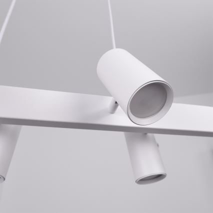 Brilagi - Lustre pendente LED RGBW regulável SELE 6xGU10/6,5W/230V 2700-6500K branco + comando remoto