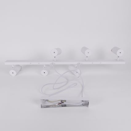 Brilagi - Lustre pendente LED RGBW regulável SELE 6xGU10/6,5W/230V 2700-6500K branco + comando remoto