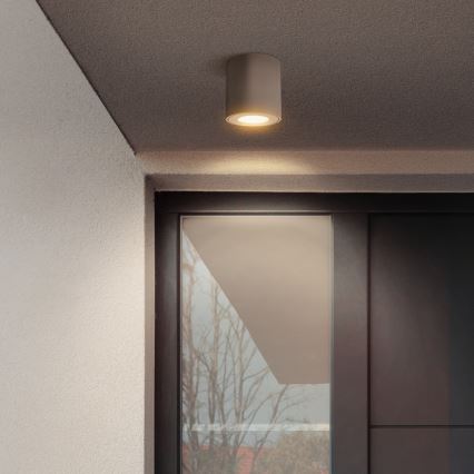 Brilagi - Luminária LED RGBW dimerizável para casa de banho MIA 1xGU10/4,8W/230V 3000K 84x80 mm bege IP54 + comando remoto