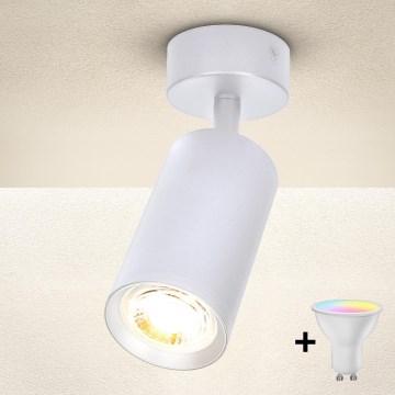 Brilagi - LED RGBW Spot dimerizável SELE 1xGU10/6W/230V 3000K branco + controlo remoto