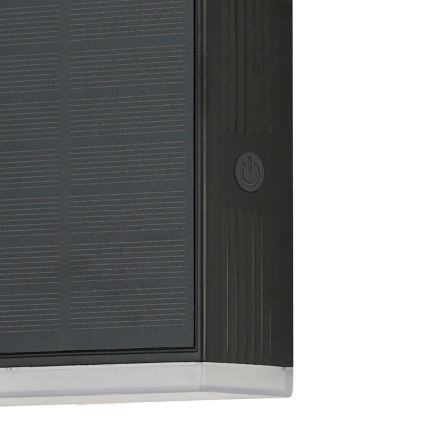 Brilagi - Luminária de parede solar LED SUN GUARD LED/2W/3,7V 2000 mAh IP45