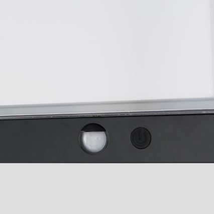 Brilagi - Luminária de parede solar LED com sensor SUN LUME LED/10W/3,7V 4000 mAh IP44