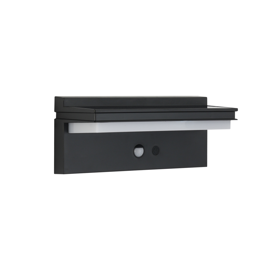 Brilagi - Luminária de parede solar LED com sensor SUN SENSE LED/10W/3,7V 4000 mAh IP44