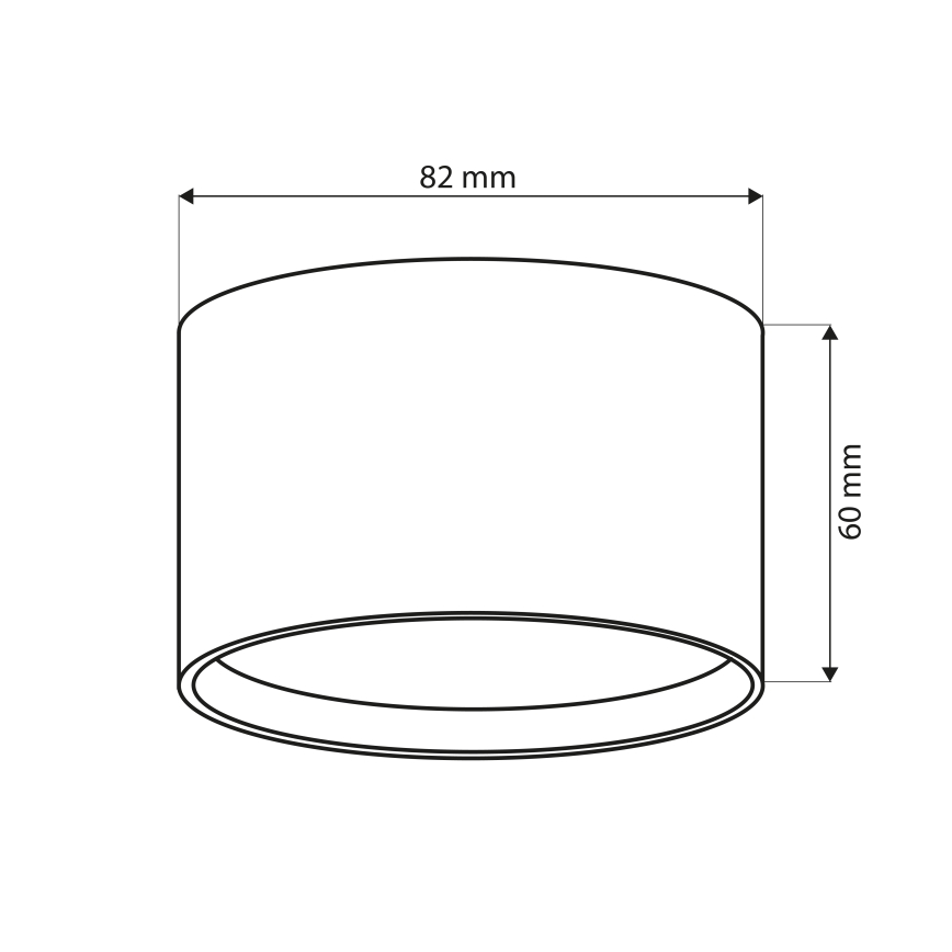 Brilagi - LED Spot orientável SMOOTH 1xGX53/15W/230V bege