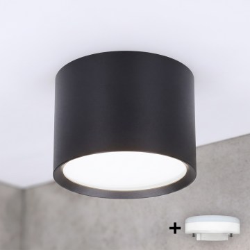 BRILAGI - LED spot para casa de banho SMOOTH 1xGX53/15W/230V 60x82 mm preto IP54
