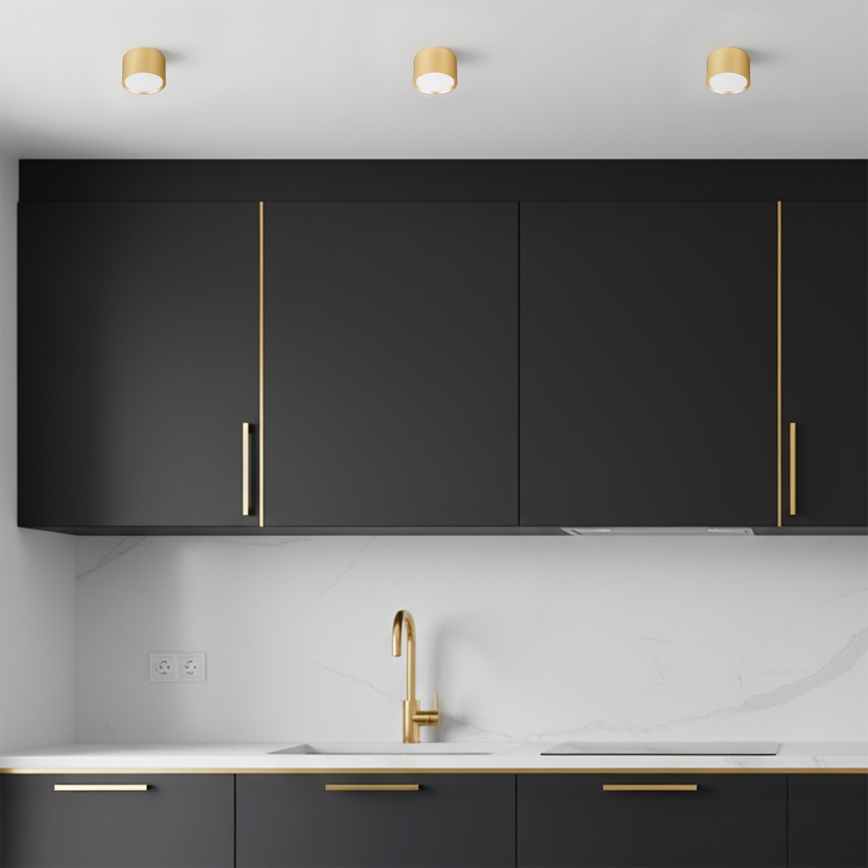 Brilagi - LED Spot SMOOTH 1xGX53/15W/230V dourado