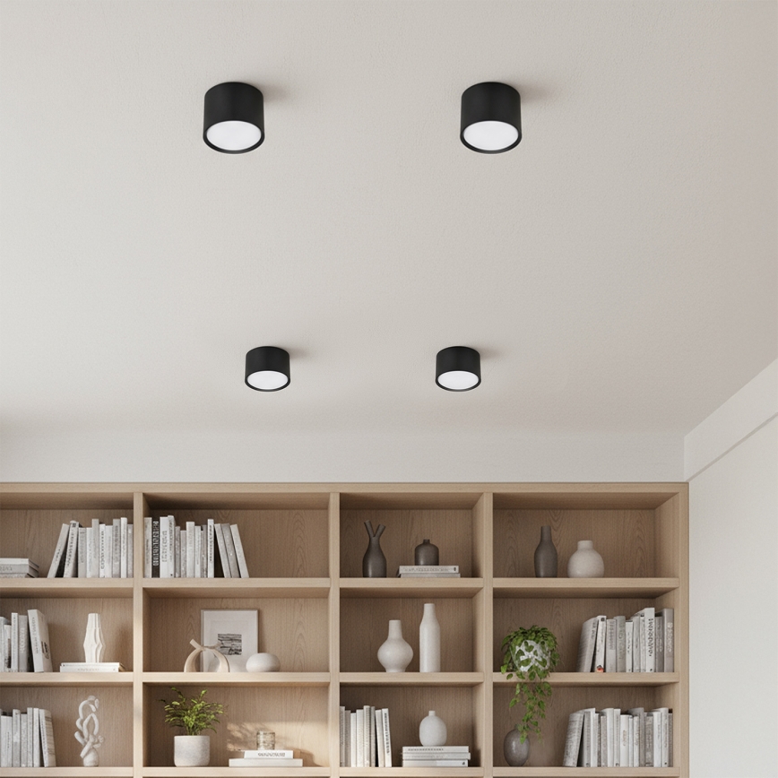 Brilagi - LED Spot SMOOTH 1xGX53/15W/230V preto