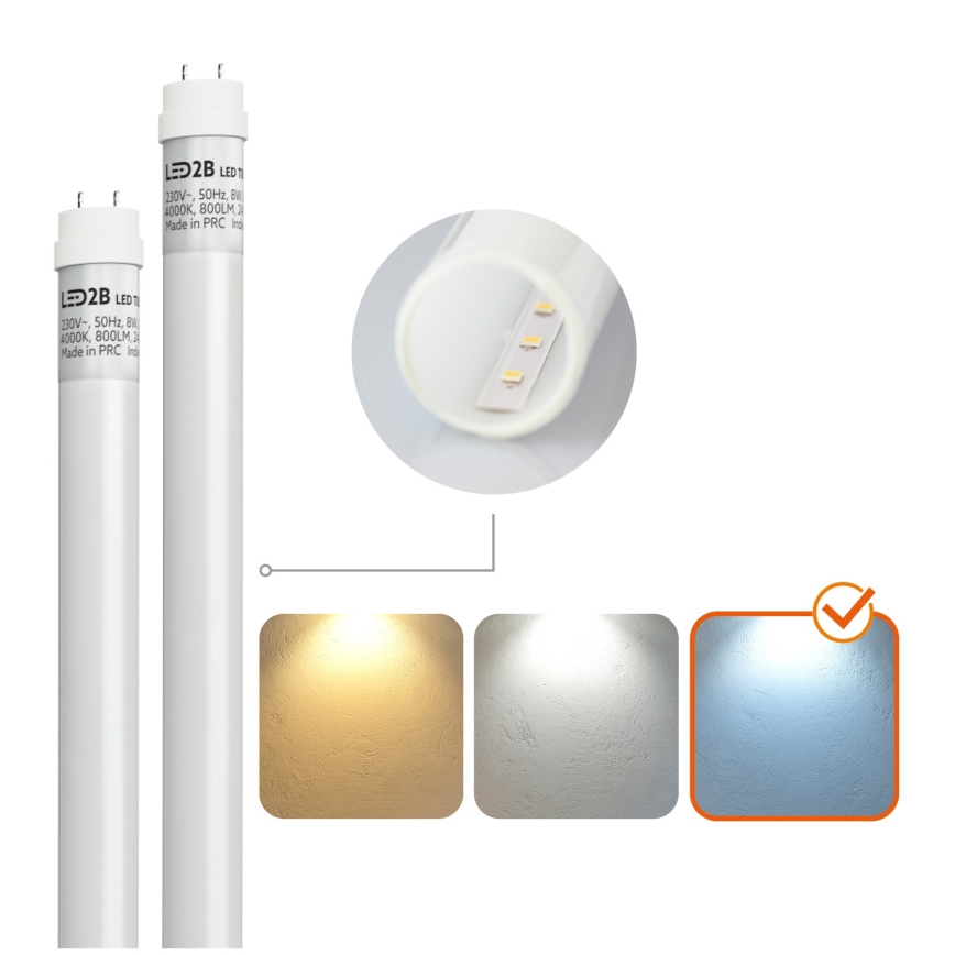 BRILAGI - Luminária LED técnica estanque à poeira OPTIMA T8 2xG13/18W/230V 6500K IP65 128 cm