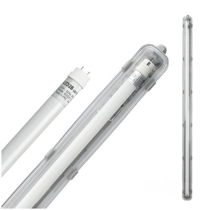 BRILAGI - Luminária LED técnica estanque à poeira OPTIMA T8 1xG13/18W/230V 4000K IP65 128 cm