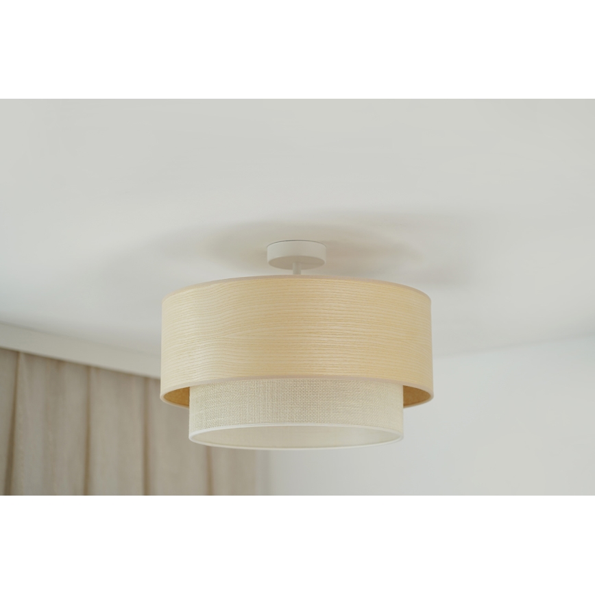 Brilagi - Plafonier ARIZONA BOHO 1xE27/15W/230V diâmetro 45 cm bege