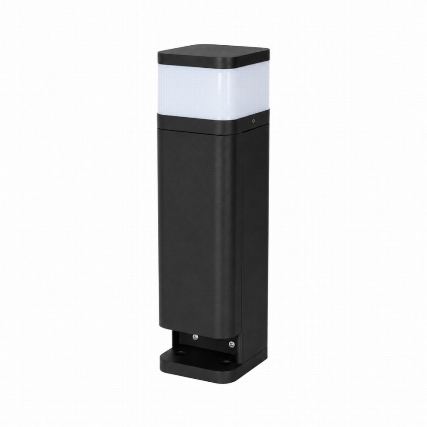 BRILAGI - Luminária de exterior com 2 tomadas SCHUKO PILLAR 1xG9/11W/230V IP44 preta