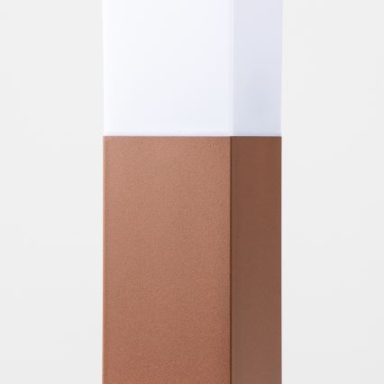 Brilagi - Luminária de exterior NOVA 1xE27/15W/230V 40 cm IP44 castanha
