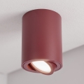 BRILAGI - Luminária de foco MIA 1xGU10/30W/230V 100x80 mm bordô