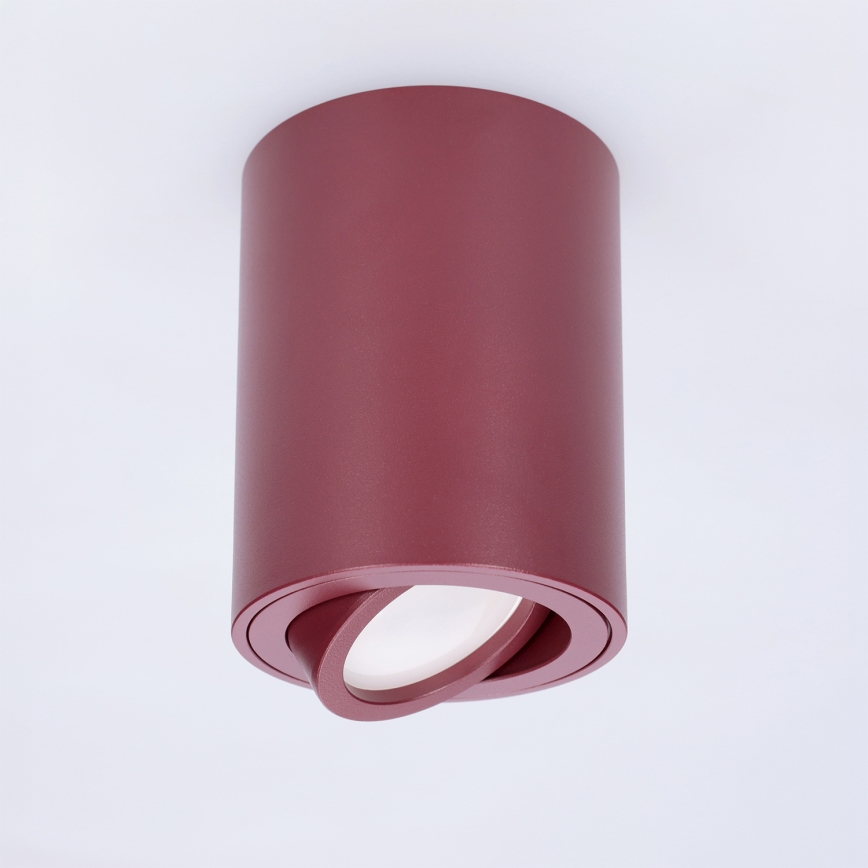 BRILAGI - Luminária de foco MIA 1xGU10/30W/230V 100x80 mm bordô