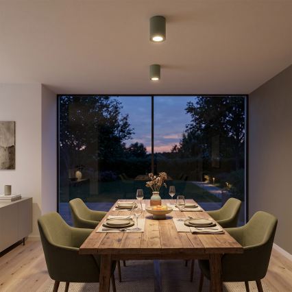 BRILAGI - Luminária de foco MIA 1xGU10/30W/230V 100x80 mm verde escuro