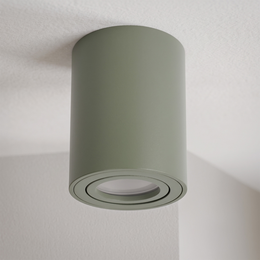 BRILAGI - Luminária de foco MIA 1xGU10/30W/230V 100x80 mm verde escuro