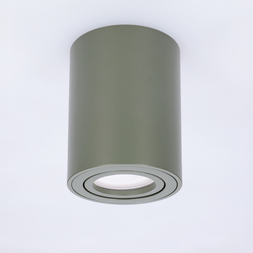 BRILAGI - Luminária de foco MIA 1xGU10/30W/230V 100x80 mm verde escuro