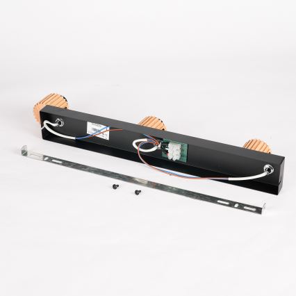 Brilagi - Luminária de focos HYGGE 3xE14/15W/230V preto/fumê