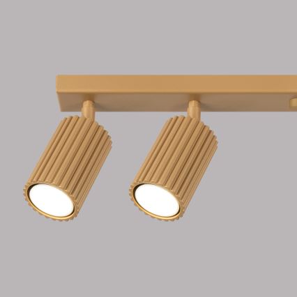 Brilagi - Luminária de focos LED CRESTO 6xGU10/10W/230V dourada