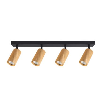 Brilagi - Spot LED RGBW dimerizável SELE MODERN 4xGU10/6W/230V 3000K dourado + comando remoto