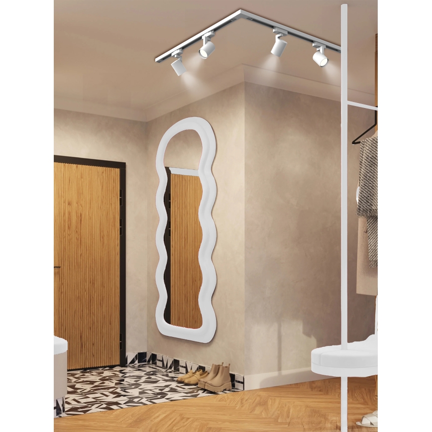 Brilagi - Luminária de focos para sistema de trilho HUSKY 4xGU10/10W/230V, branca