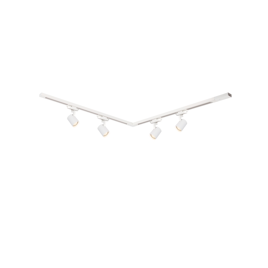 Brilagi - Luminária de focos para sistema de trilho HUSKY 4xGU10/10W/230V, branca