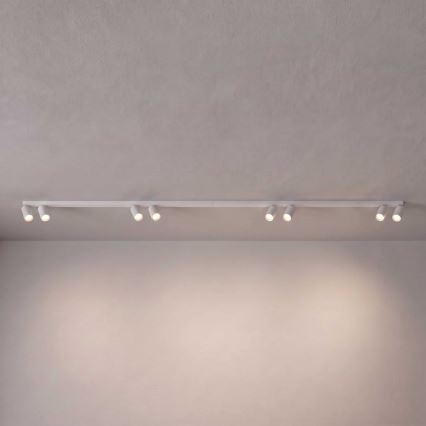 BRILAGI - Luminária de focos SELE LONG 8xGU10/30W/230V branca