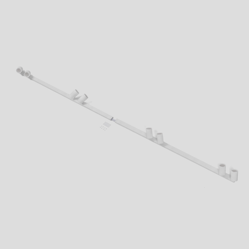 BRILAGI - Luminária de focos SELE LONG 8xGU10/30W/230V branca