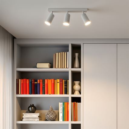 Brilagi - Luminária de focos SELE MODERN 3xGU10/30W/230V branca