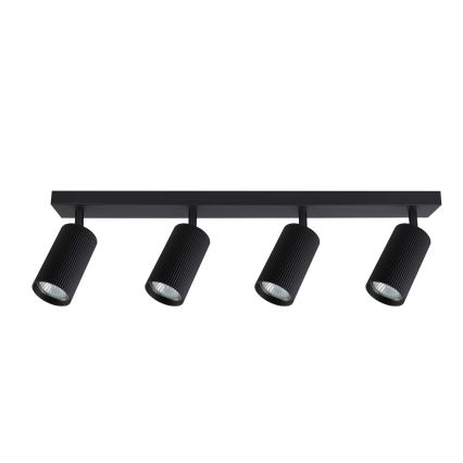 Brilagi - Luminária de focos SELE MODERN 4xGU10/30W/230V preta